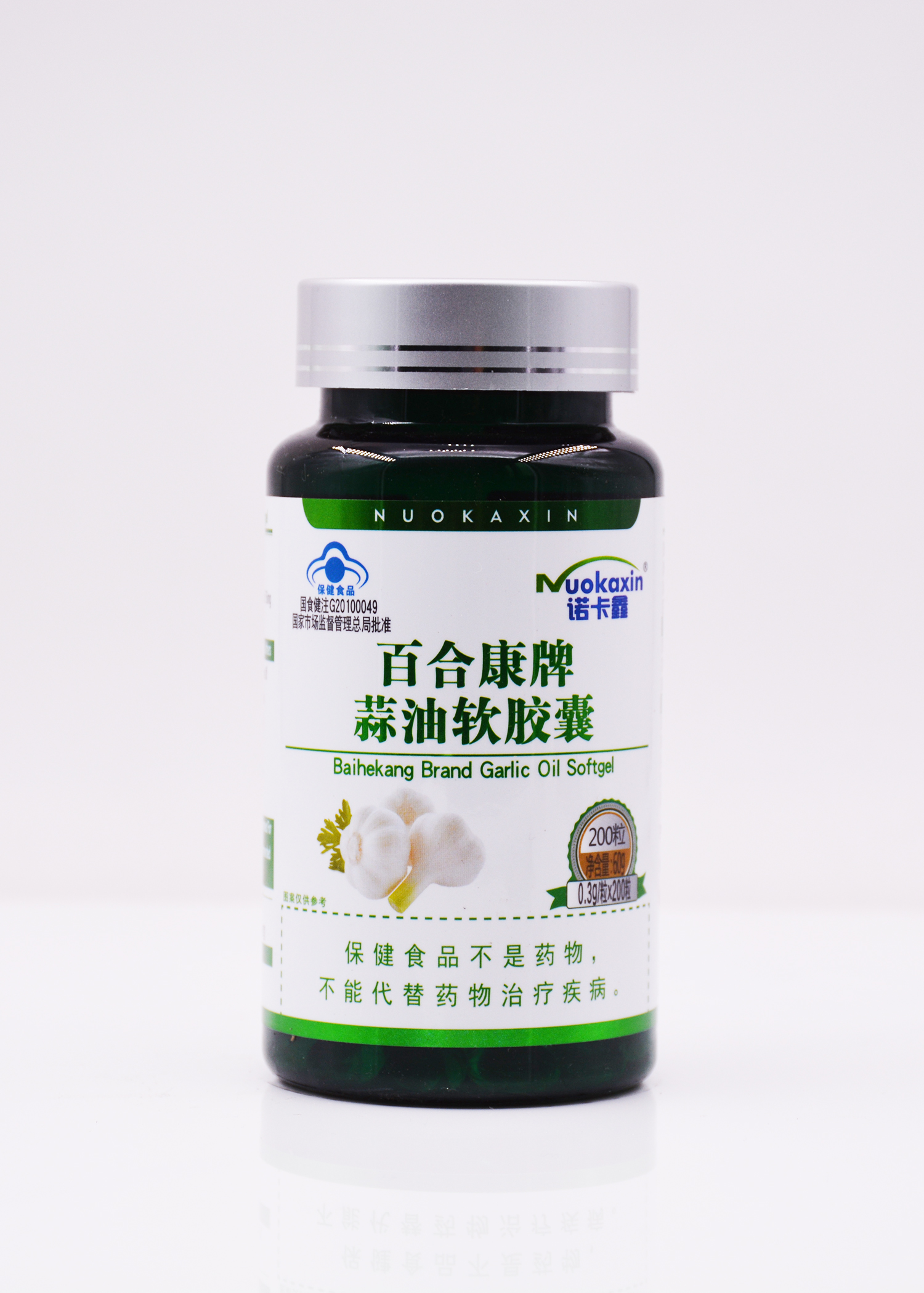 百合康牌蒜油软胶囊